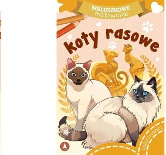 Colorear para peques: Gatos de raza