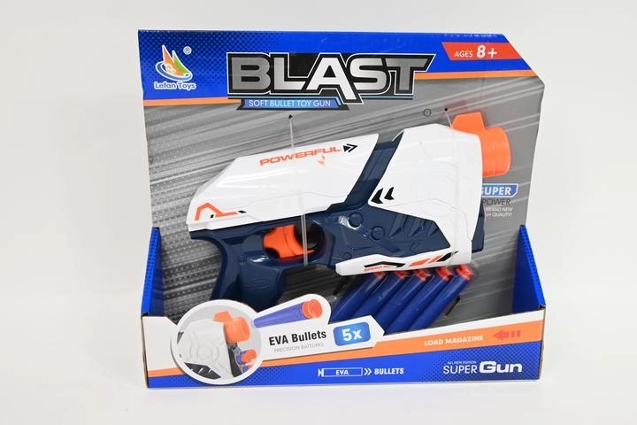 Pistola Blast para dardos de espuma