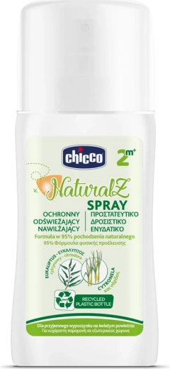 Chicco NaturalZ spray protector y refrescante contra los mosquitos 100 ml