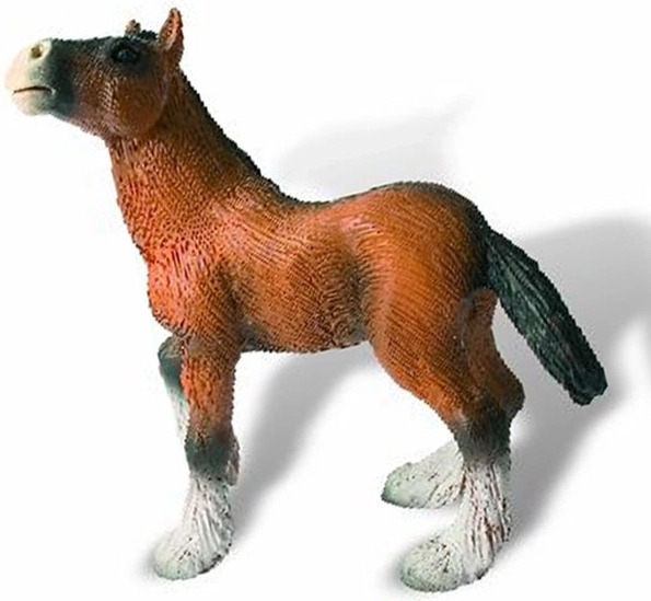 BULLYLAND figura de potro shire