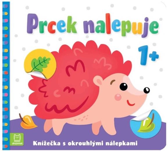 Prcek nalepuje 1+ – libro de pegatinas con pegatinas redondas