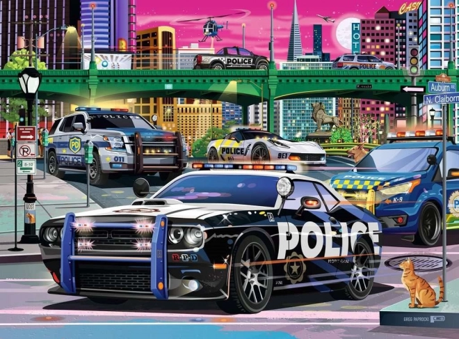 Puzzle Ravensburger Operativo policial XXL 150 piezas