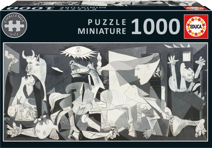 Educa puzzle panorámico miniatura Guernica de Pablo Picasso – 1000 piezas