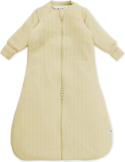 Lodger saco de dormir con mangas desmontables Solid Cream 50/62