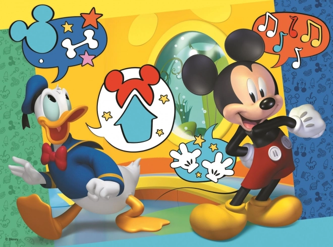 Puzle de 30 piezas - Mickey Mouse y la Casita Alegre Trefl