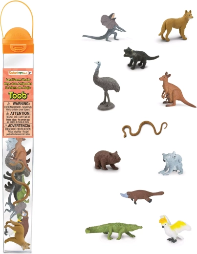 Safari Ltd. tubo Tierra de los antípodas – animales australianos (11 figuras)