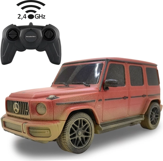 Coche RC Mercedes-AMG G 63 con efecto barro 1:24