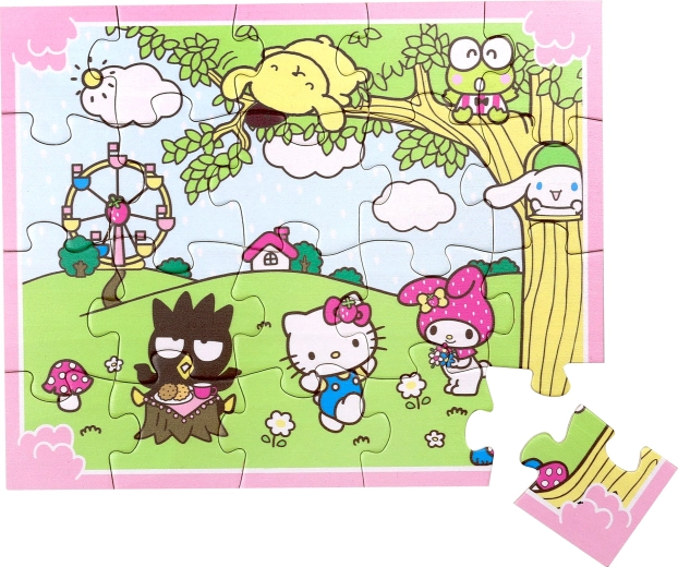 Puzle de madera Hello Kitty – 20 piezas