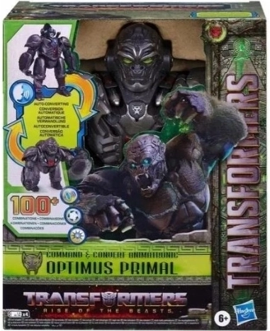 Figura animatrónica interactiva Transformers Optimus Primal