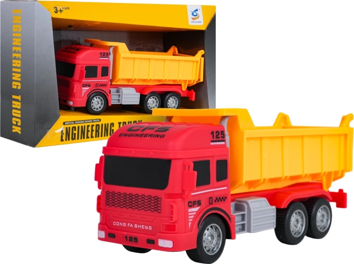 Volquete rojo grande para niños