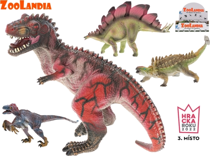Figuras de dinosaurios Zoolandia – set de 4 dinosaurios realistas