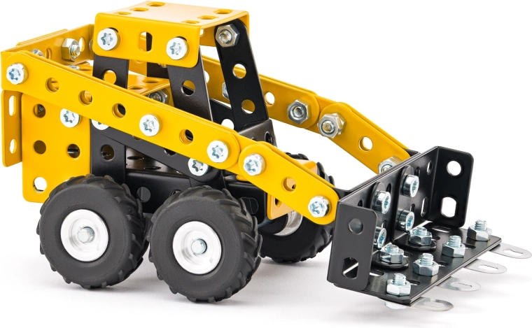 Merkur cargadora – kit de construcción metálico de 144 piezas
