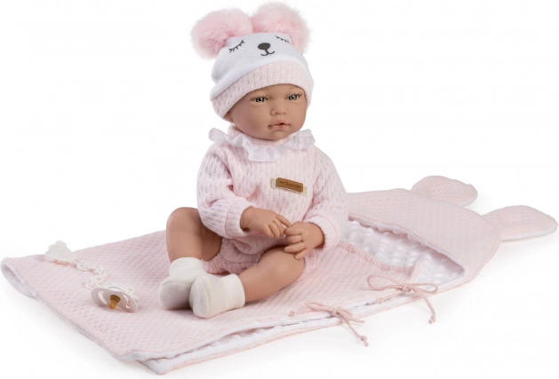 Guca Andrea muñeca bebé realista con sonidos 38 cm