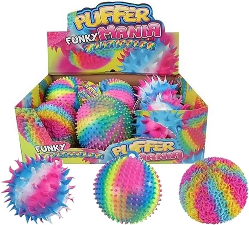 Pelota gigante arcoíris estirable Toys&Trends 16 cm