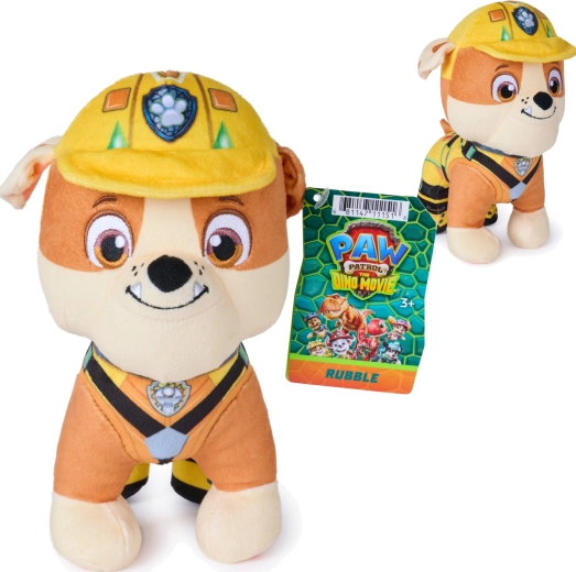 Peluche Paw Patrol Rubble Dino película 20 cm