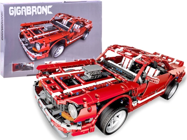 Set técnico de construcción coche deportivo Muscle Car 2000 piezas