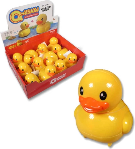 Patito de plástico con mecanismo de inercia - 1 pieza
