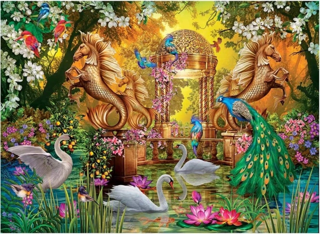 Puzzle Jardín misterioso 1000 piezas