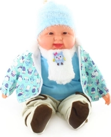 Muñeco bebé grande – niño con búhos