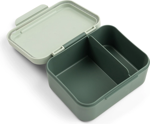 Done by Deer caja pequeña para snacks con pinchos Tiny trails verde