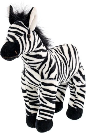 Cebra de peluche de 28 cm para bebés