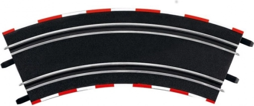 Curva 3/45° para pistas de coches GO!!!, GO!!! Plus y Digital 143 (4 unidades)