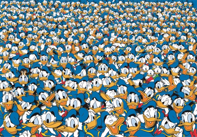 Puzzle Clementoni Impossible Pato Donald 1000 piezas