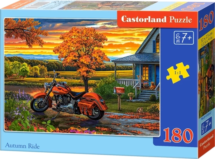 Puzzle Castorland Paseo otoñal de 180 piezas