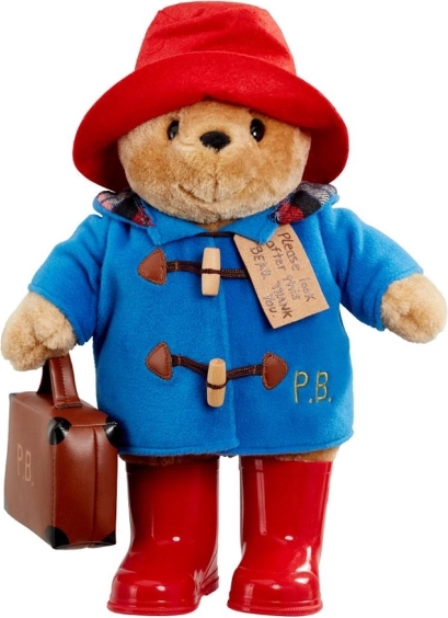 Osito de peluche Paddington con maletín