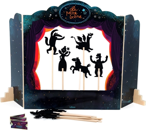Teatro de sombras de madera Vilac La petite scène