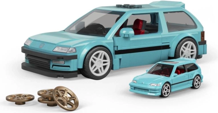 Hot Wheels Speed Series – custom ’90 Honda Civic EF kit de construcción de coche