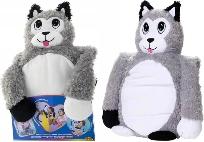 Husky de peluche Tulinki de 60 cm