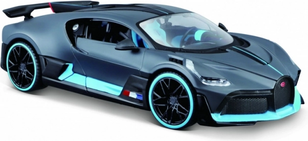 Modelo metálico BUGATTI Divo 1:24 gris-azul