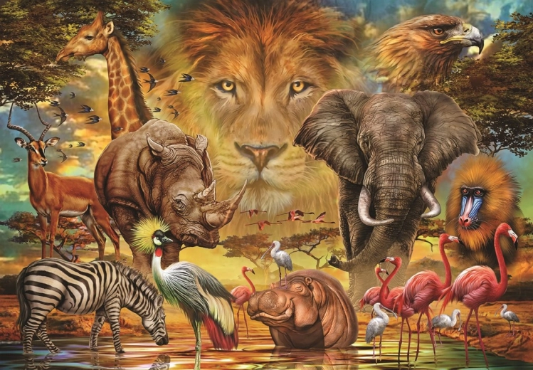 Puzzle Rey en los cielos 260 piezas ANATOLIAN
