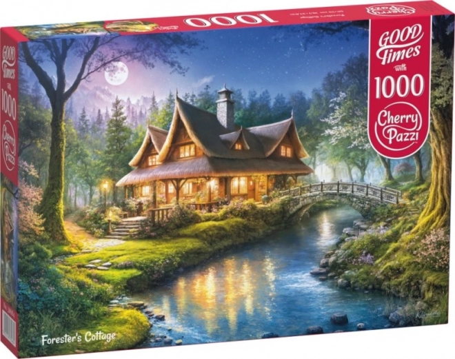 Puzzle CHERRY PAZZI "Cabaña del guardabosques" – 1000 piezas
