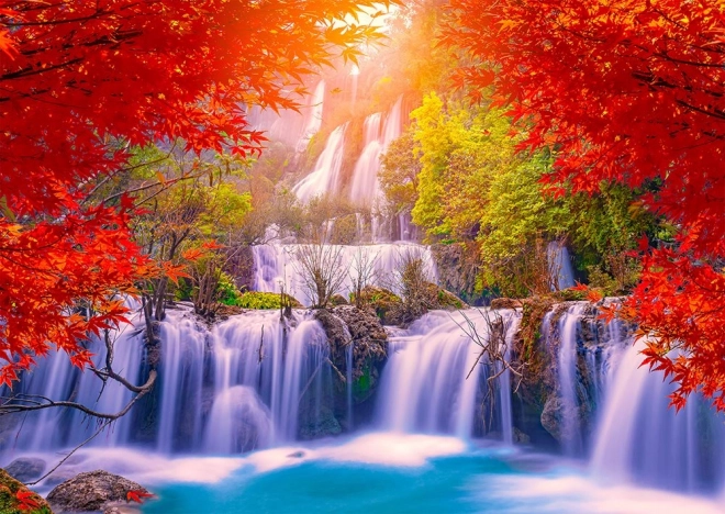Puzzle Enjoy Cascada Thi Lo Su, Tailandia – 1000 piezas