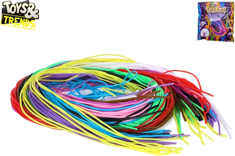 Tubos para trenzar Scoubidou – set de 100 uds.