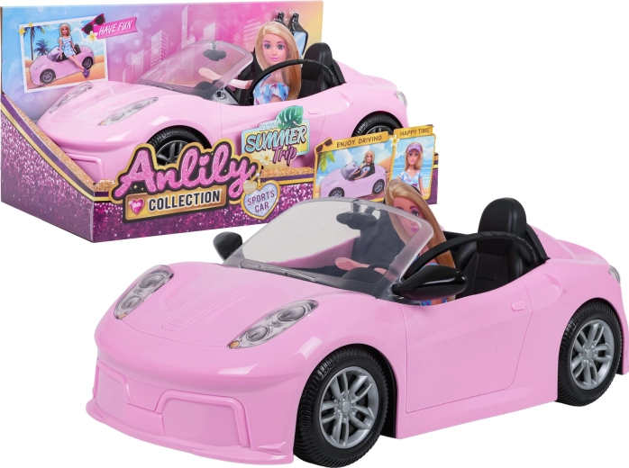Muñeca Marta con coche y accesorios
