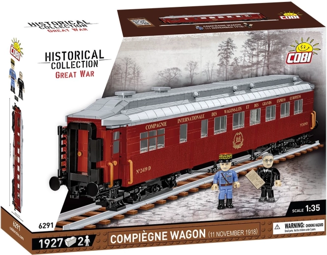 COBI Vagón de Compiègne (11 de noviembre de 1918) 1:35