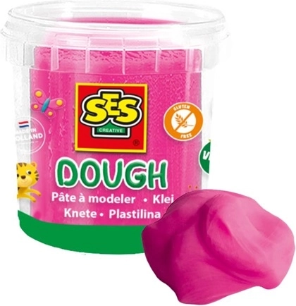 Pasta de modelar SES rosa neón 115 g