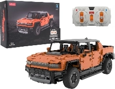 Kit de construcción RC Rastar Hummer EV a escala 1:10, naranja