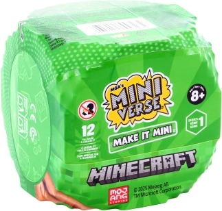 MGA Miniverse – Make It Mini MINECRAFT mini réplicas (set para ensamblar, sorpresa)