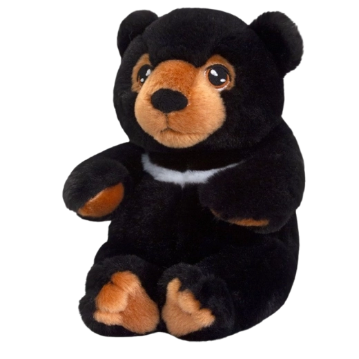 Osito de peluche Keel negro 18 cm