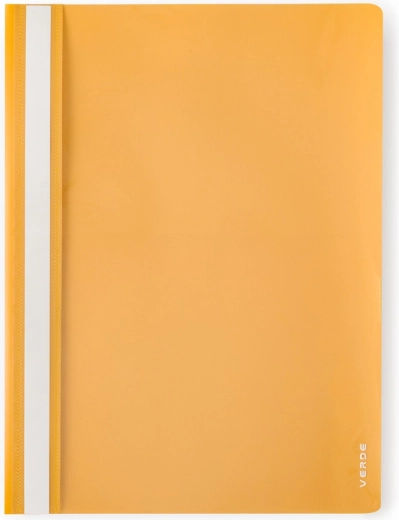 Carpeta de pinza A4 VERDE color mostaza