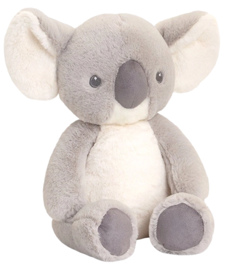Koala de peluche en su camita Cozy de 25 cm