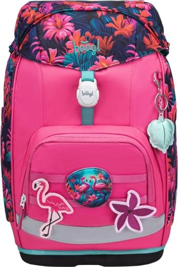 Mochila escolar BAAGL Airy Plus Flamencos GRS