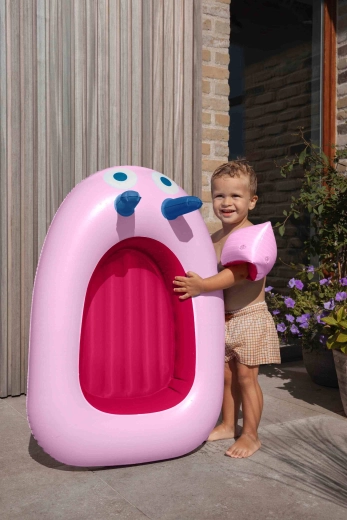 Quut barco inflable cherry red