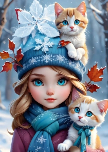 Puzzle Bluebird Paseo invernal 300 piezas
