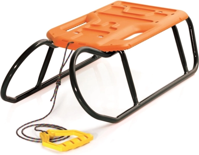 Trineo Little Beetle con asiento naranja