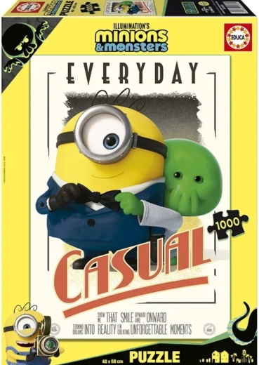 Puzzle Educa Minions y monstruos 1000 piezas